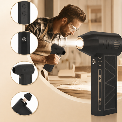 💨 Mini Jet Fan – Powerful Airflow in Your Hand
