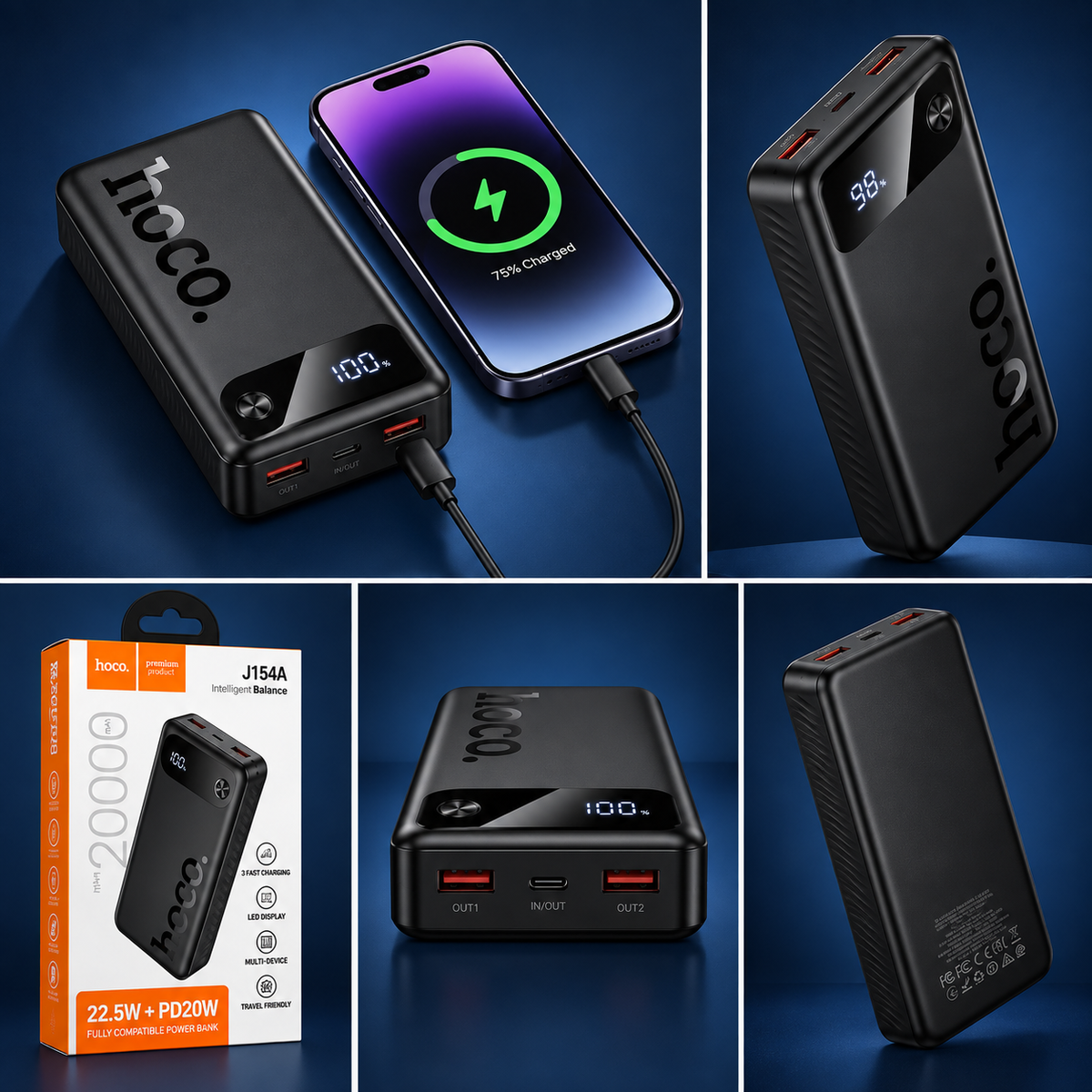 Hoco - Power Bank with LED Display