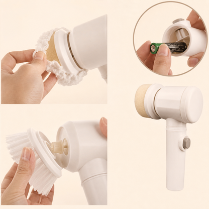 Cleaning Magic Electric Brush (5-in-1)