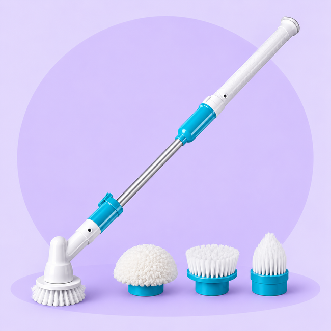3 in 1 Electric Spin Scrubber Machine
