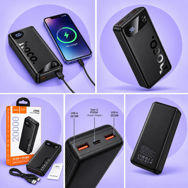Hoco - Power Bank with LED Display