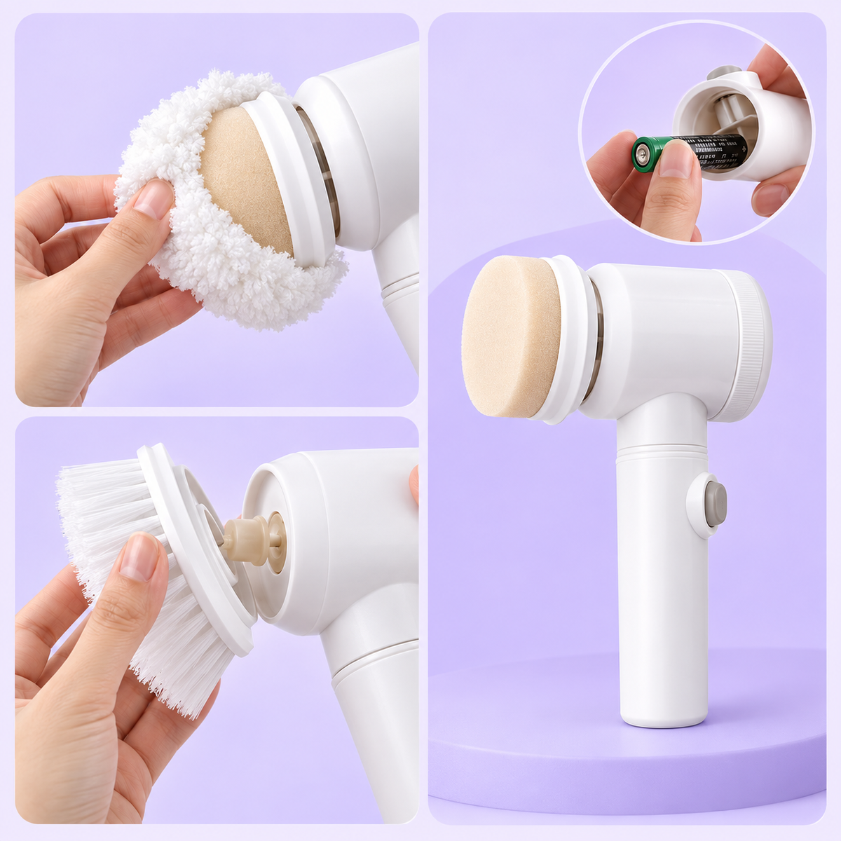 Cleaning Magic Electric Brush (5-in-1)