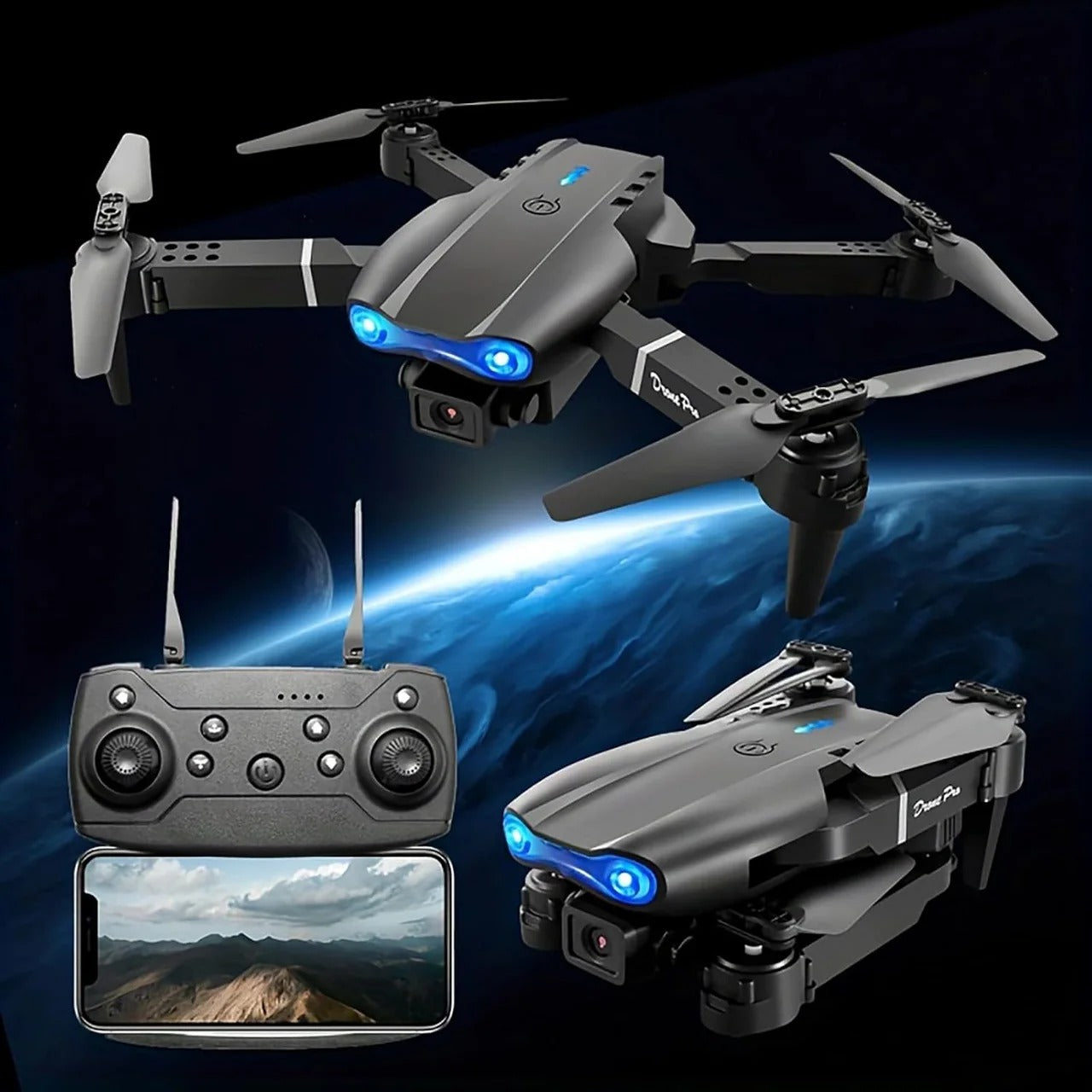 E99 Drone Camera – Easy Control & Aerial Fun 🚁✨