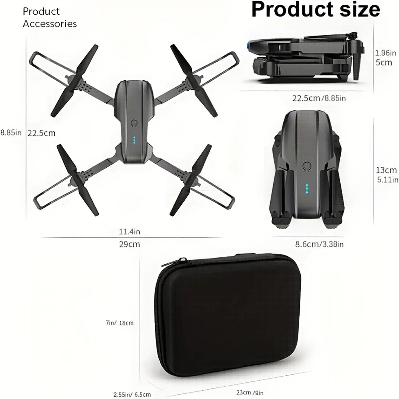 E99 Drone Camera – Easy Control & Aerial Fun 🚁✨